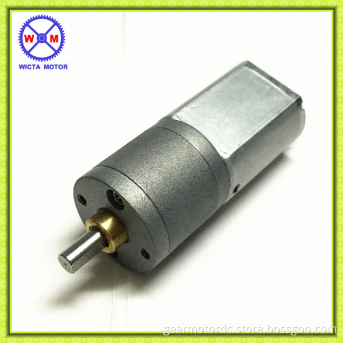 Mini brushed 7mm D cut high torque low noise dc 6v geared motor